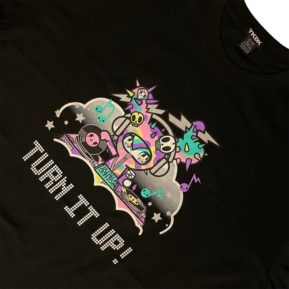 Tokidoki DJ Spike Sabochan Cactus Friends Turn It Up T-Shirt Men’s Large Tee NWT